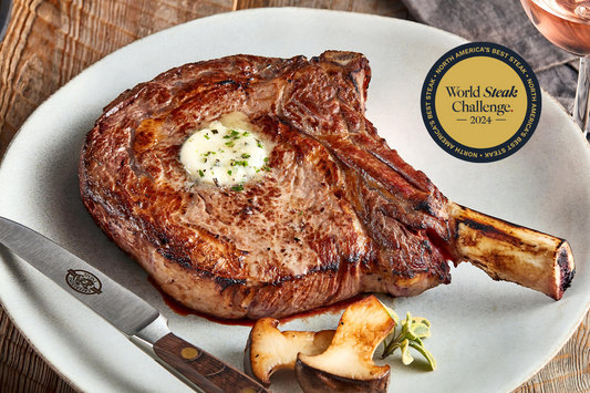 Natural Prime Cowboy Ribeye Steaks World Steak Challenge 2024