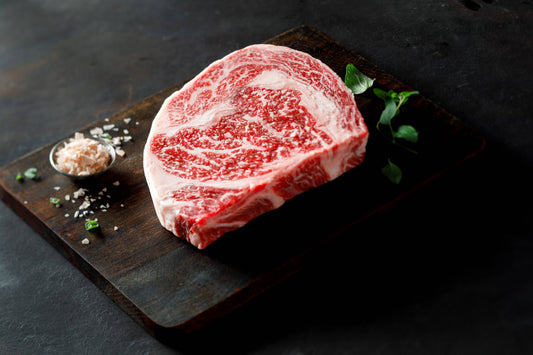 American Wagyu Boneless Ribeye Steak Raw