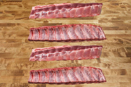 Back Ribs Raw