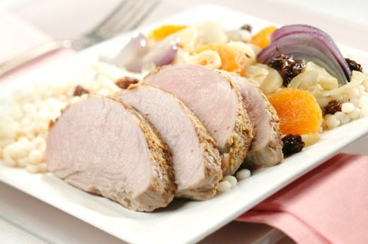 Brandied Apricot Pork Tenderloin