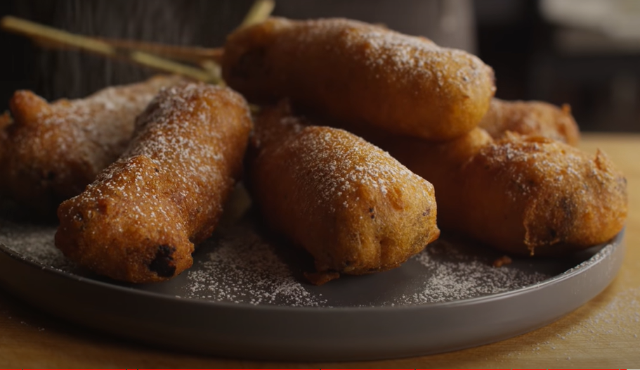 Pork Rib Corn Dogs