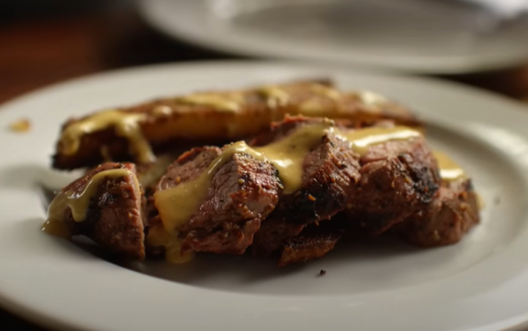 Steak Frites with Miso Hollandaise