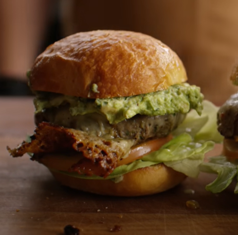Chimichurri Butter Burger