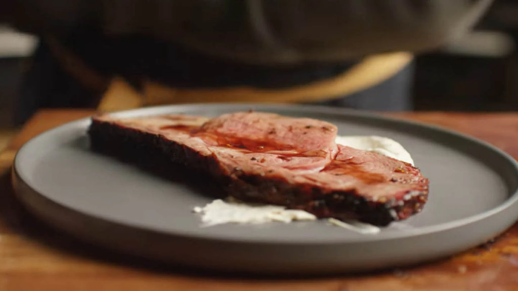 Prime Rib with Horshradish Whipped Cream