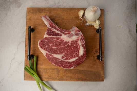 Natural Prime Cowboy Ribeye Steak