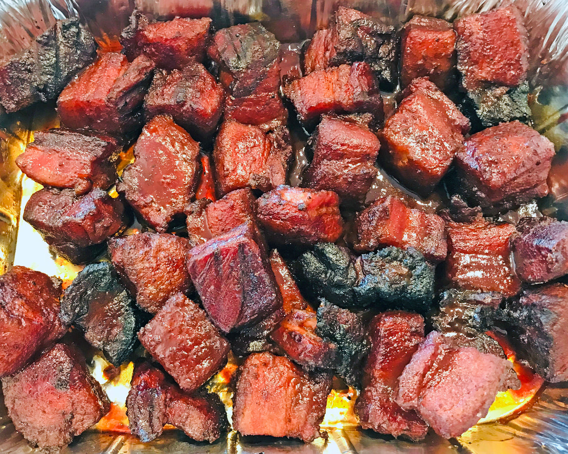 Cooked Pork Belly Burnt Ends
