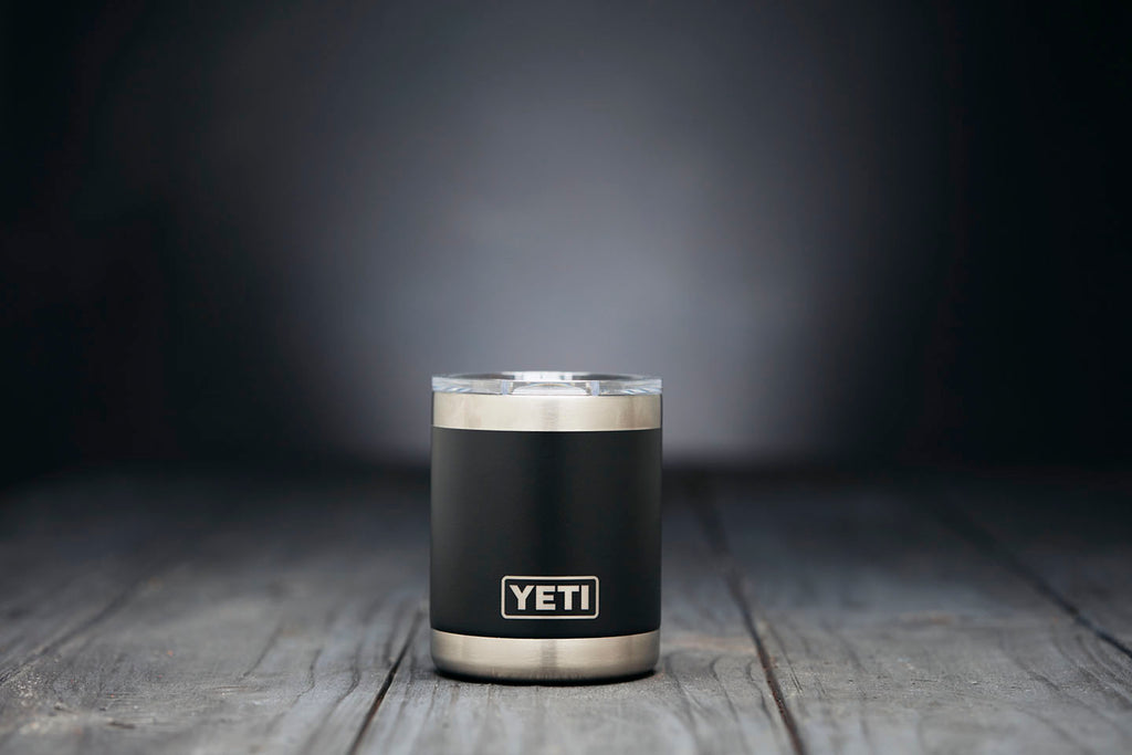 Yeti Black 10oz Back